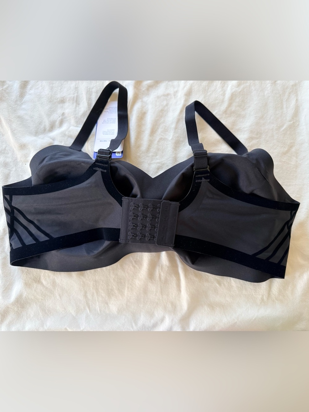 Honeylove Silhouette Wireless Bra Vamp Black 2X 44C NWT - Picture 8 of 8